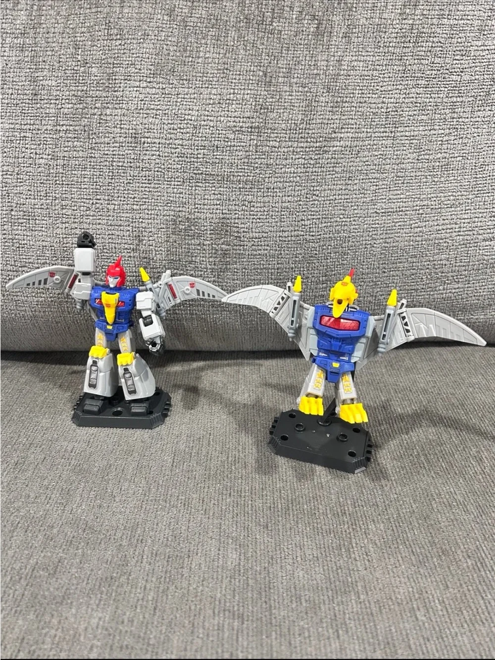 Transformers Blokees galaxy Swoop bot and Dinobot mode